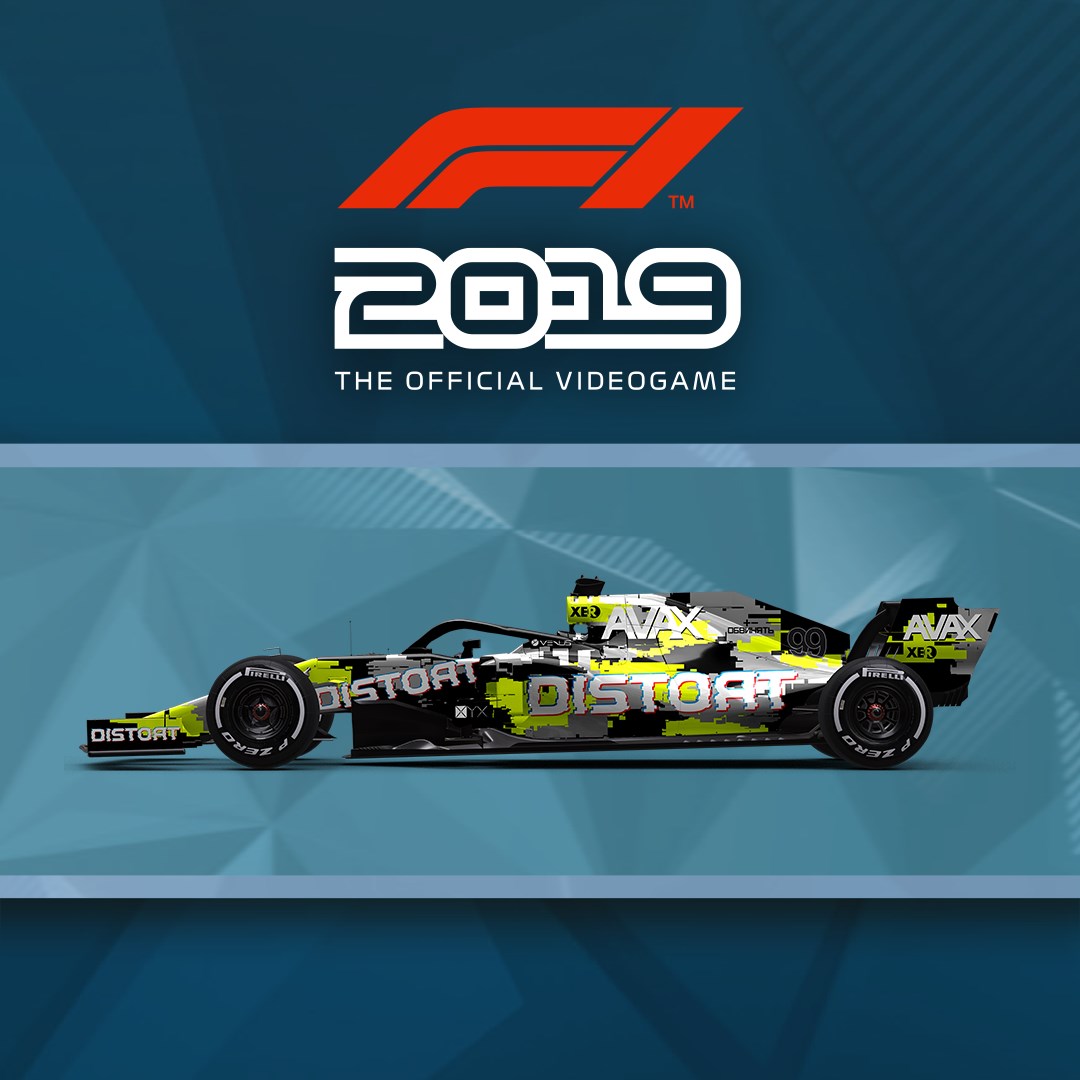 F1® 2019: Car Livery 'DISTORT - Interference'