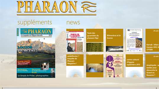 Pharaon Magazine screenshot 1