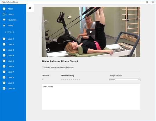 Pilates Reformer Fitness screenshot 3