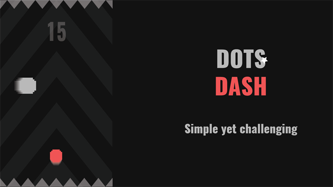 two dots and a dash