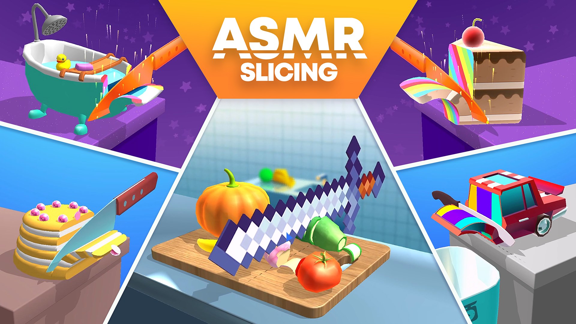 ASMR Slicing screenshot thumbnail video