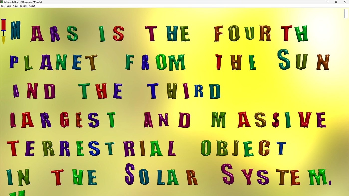 #4. Balloons Editor (Windows) 由: FOCUS INTERACTIVE LLC