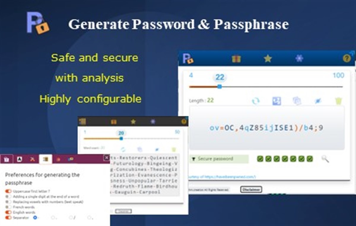 Robust Password & Passphrase