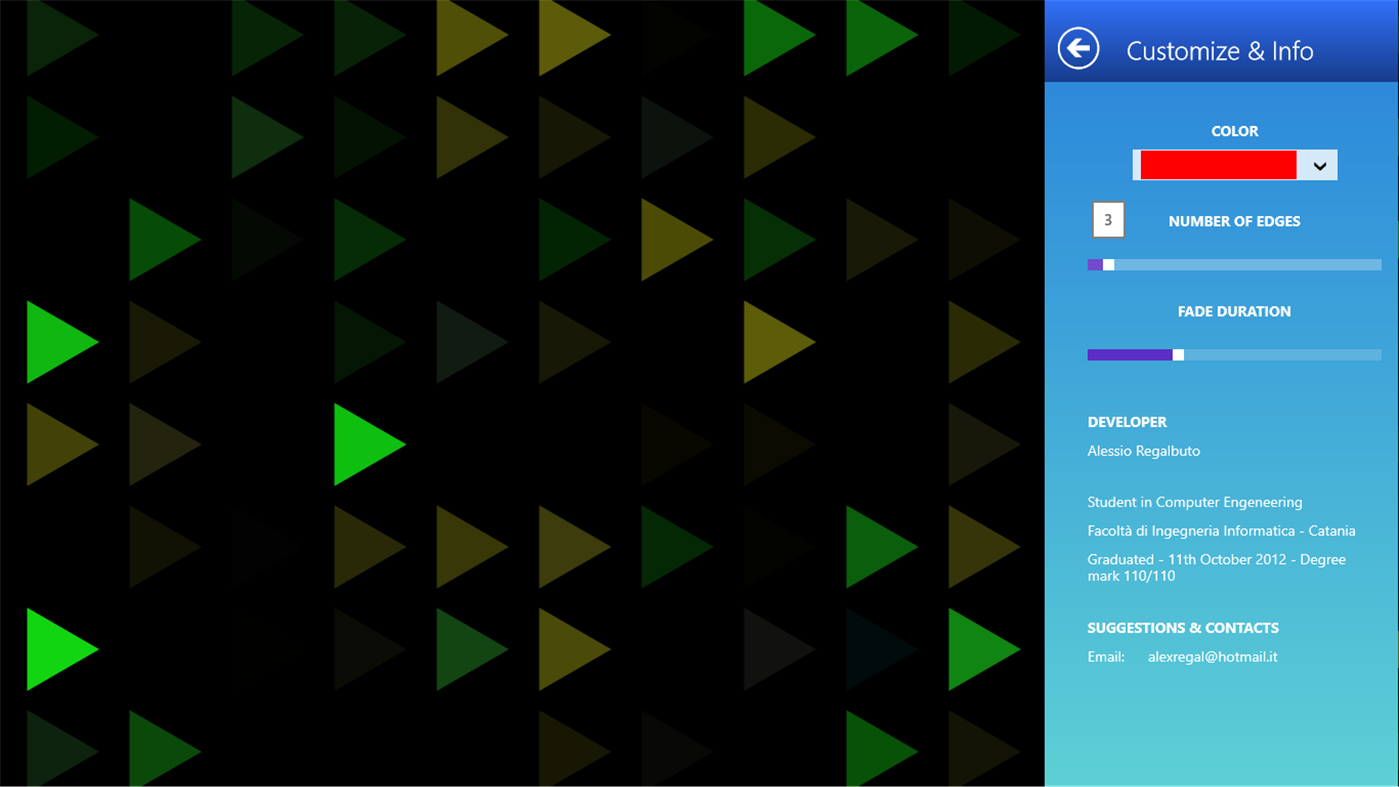 #7. Relaxing Screen (Windows) Podle: Alessio Regalbuto