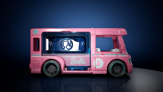HOT WHEELS - Barbie Dream Camper screenshot 2