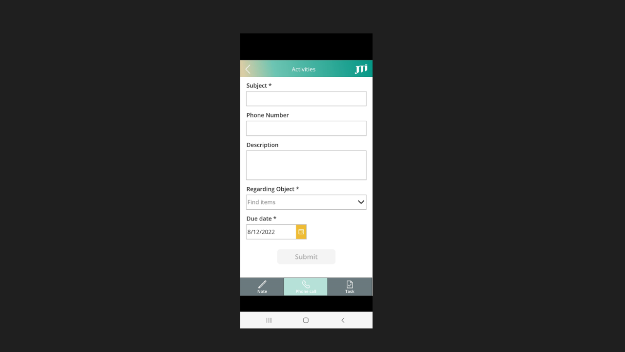 Snapshot 1 of Comtrade Retail Execution Application