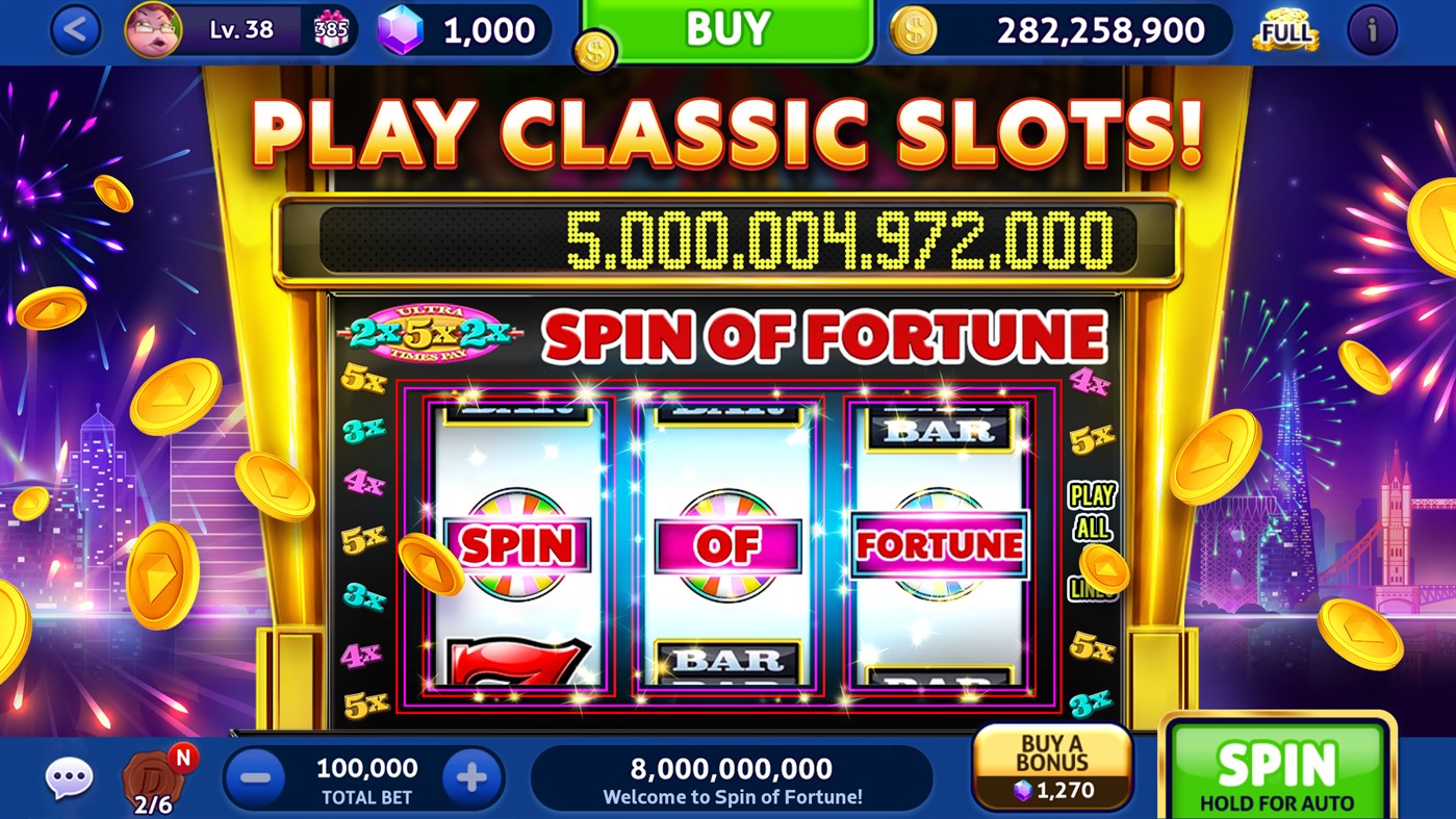 #5. Cash Billionaire Casino - Slot Machine Games (Windows) By: Bagelcode