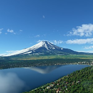 Microsoft Flight Simulator – Mt. Fuji
