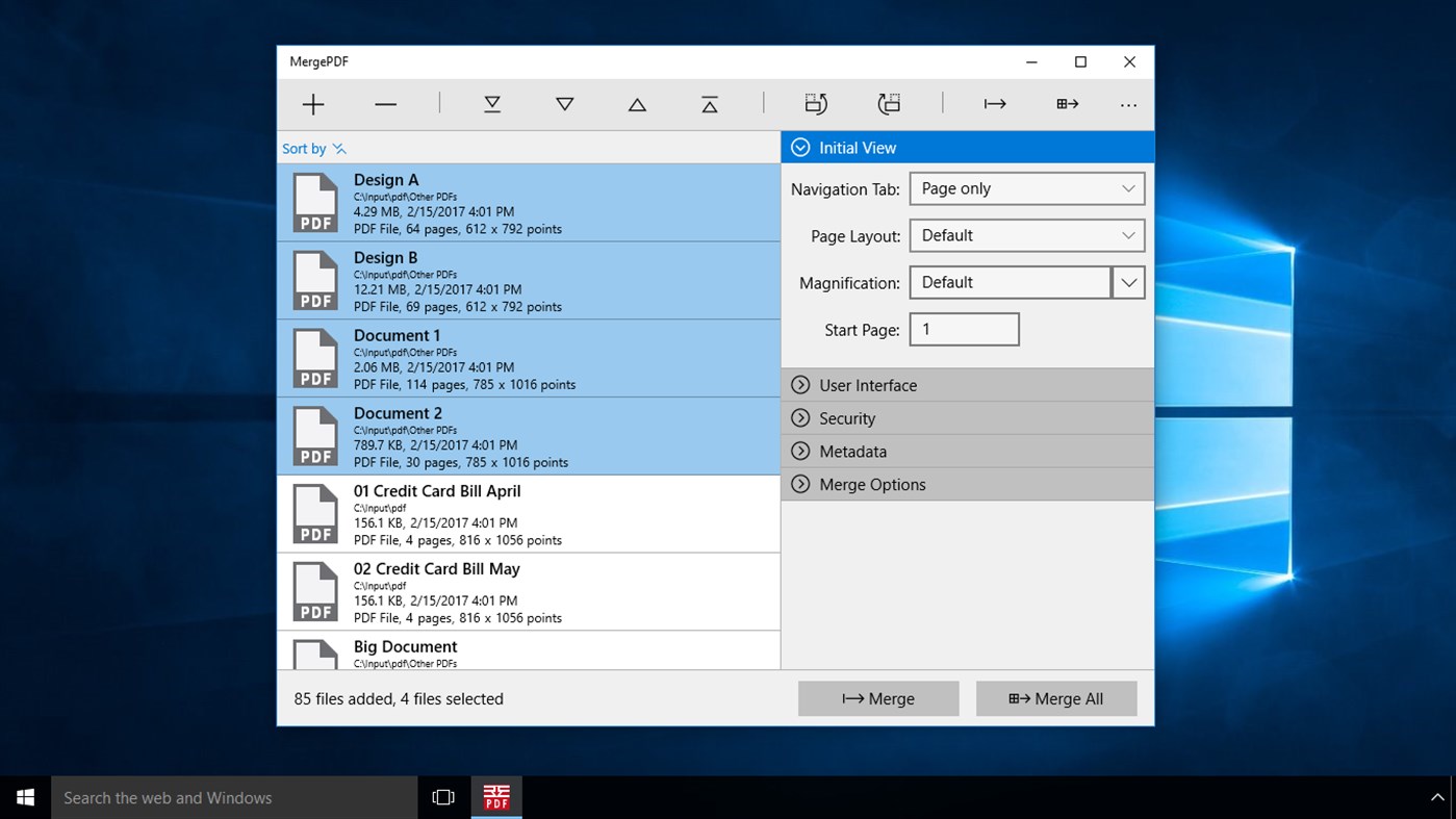 #4. MergePDF (Windows) 由: RootRise Technologies Private Limited