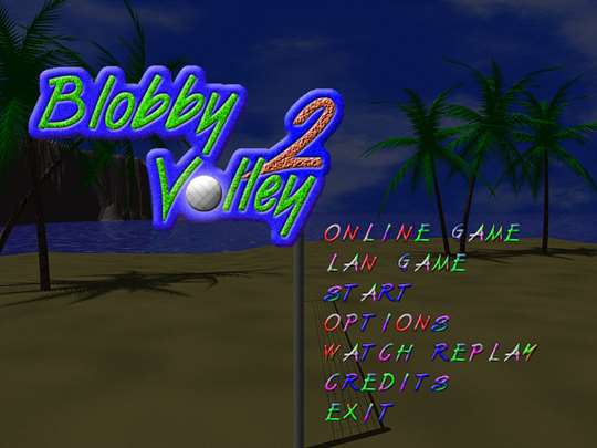 Blobby Volley 2 screenshot 1