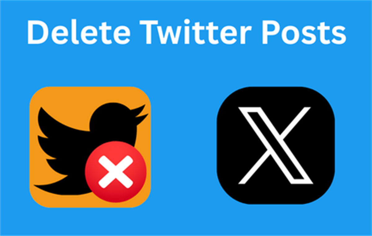 Delete X Tweets - Remove Twitter Posts