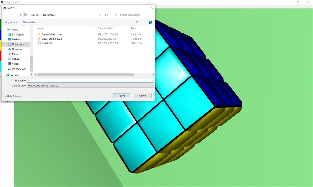 #3. Rubik Cube 3D (Windows) 由: PROGRAMATIC S.R.L.