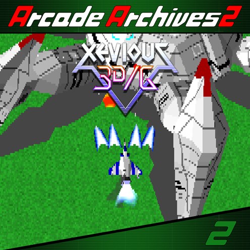 Box shot of Arcade Archives 2 XEVIOUS 3D/G