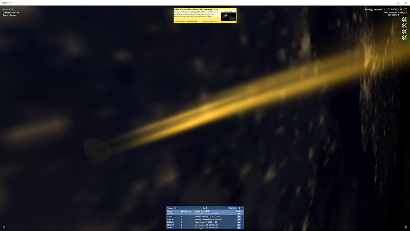 #4. Asteroids™ (Windows) โดย: BINARY SPACE