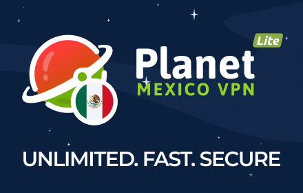 VPN Mexico - Planet VPN lite Proxy small promo image