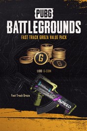 Pack Avantage PUBG - Voie express (1100 G-Coin)