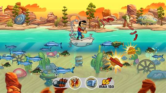 Dynamite Fishing World Games Premium screenshot 1