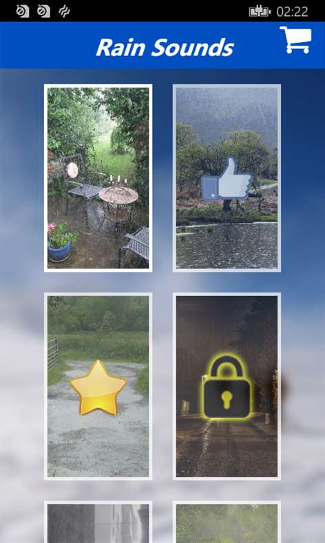 Rain Sounds For Sleeping-Rain Drop Effects Screenshots 2