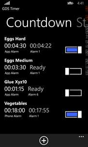 GDS Timer screenshot 2