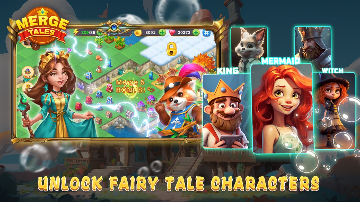 #1. Merge Tales (Windows) Av: MIRACLE GAMES INC.