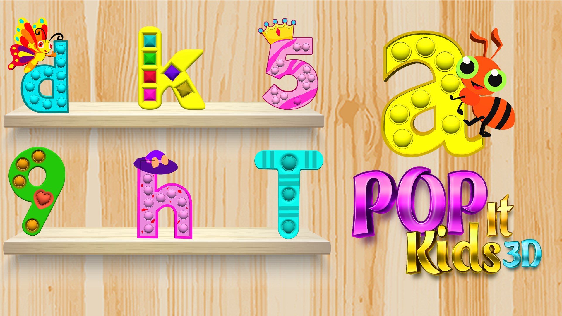 Get Pop It Kids - DIY ABC Satisfying Fidget Toys - Microsoft Store