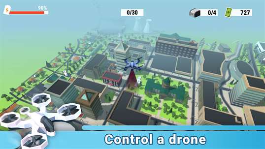 AIR DRONE SIMULATOR - FIND OBJECTS screenshot 1