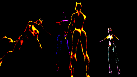 Lizard Lady vs the Cats