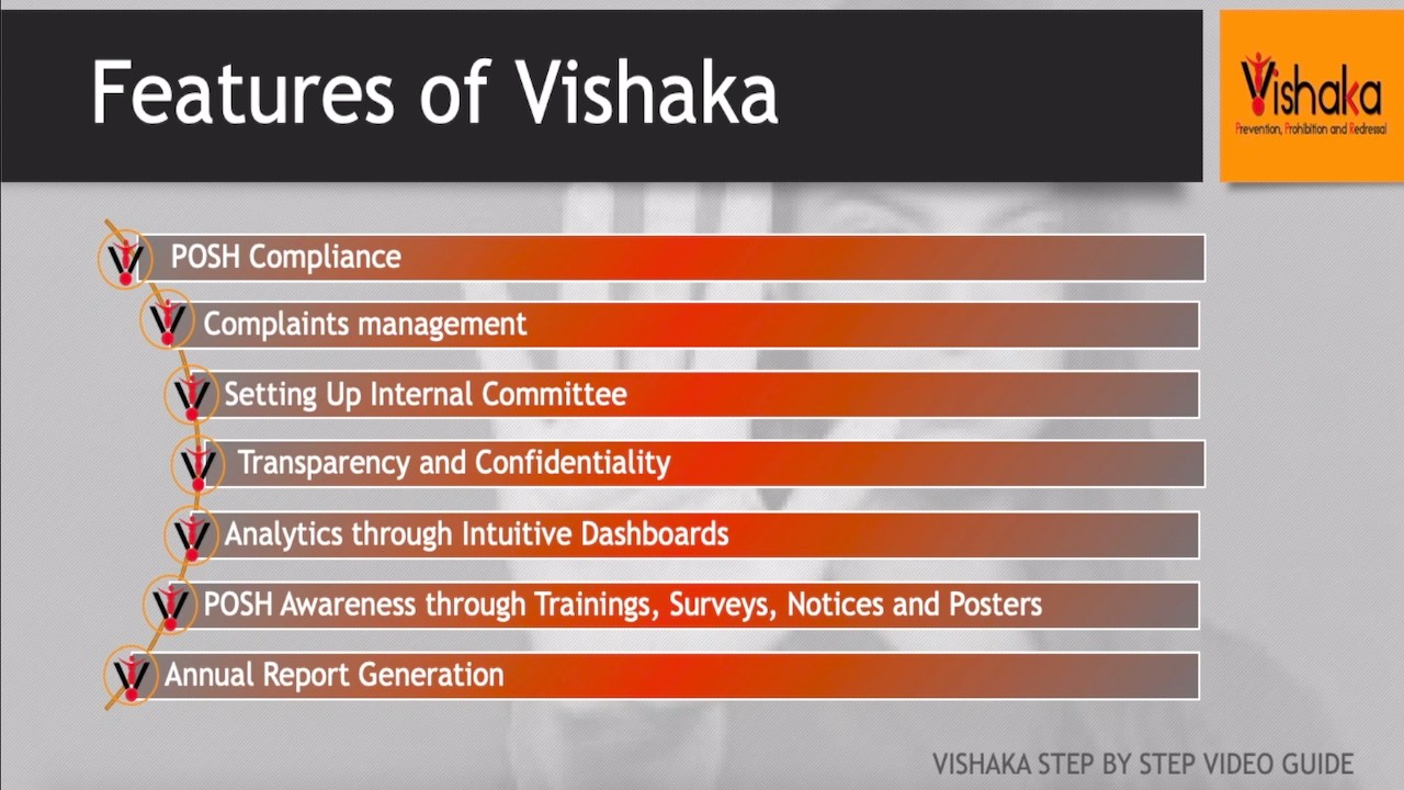 Snapshot 1 of Vishaka - PoSH Compliance