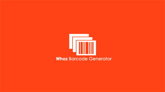 Whoz Barcode Generator screenshot 1