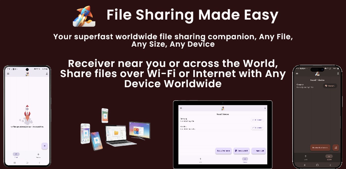 #1. EZDropX - Share files with any device (Windows) 由: ShareIt Anywhere