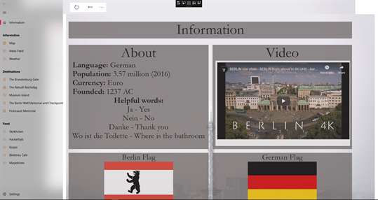 Berlin Travel App screenshot 1