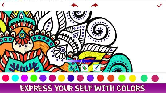 Mandala Coloring Book For Adults screenshot 3