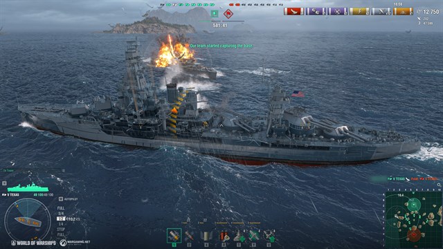 World of Warships — Texas screenshot 3