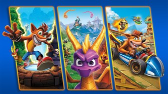 Lote Triple juego de Crash™ + Spyro™