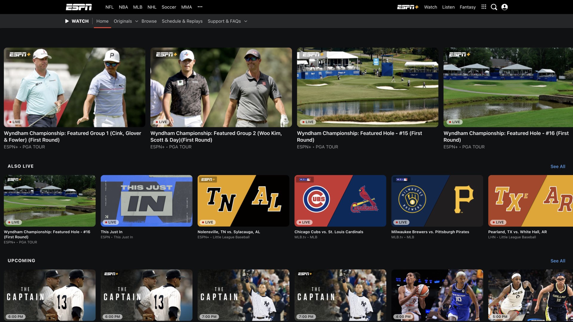 Watch ESPN - Stream Live Sports & ESPN Originals