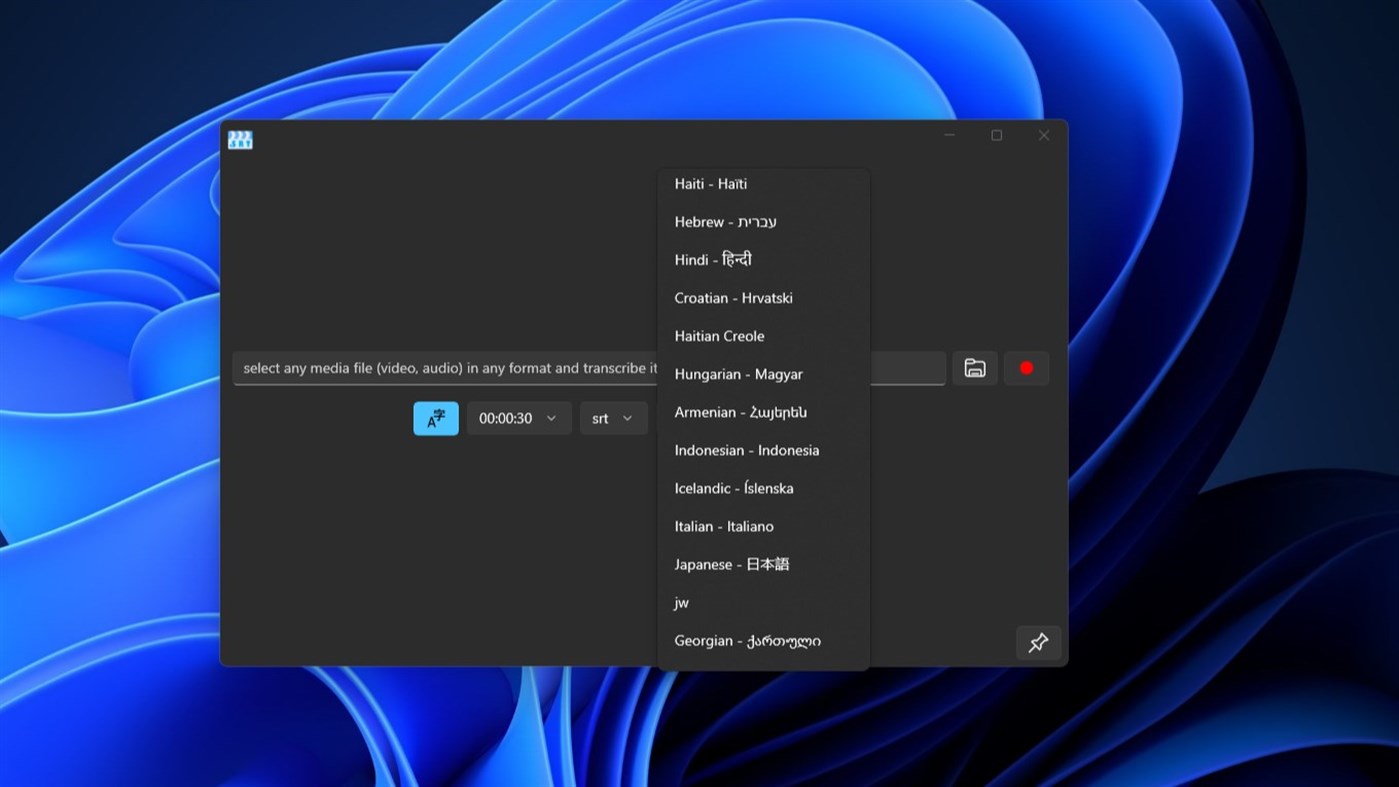 #3. SRTGen - Subtitle Generator (Windows) 由: parmata