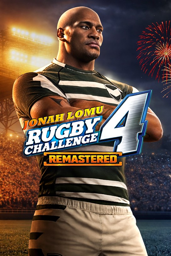 Box shot of Jonah Lomu Rugby Challenge 4 Remastered