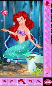 Princess Ariel Makeup screenshot 2