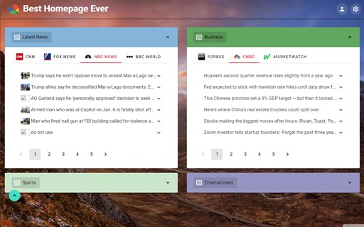 Best Homepage Ever: Custom New Tab Launcher - Complemento de edge