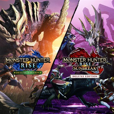 Monster Hunter Rise + Sunbreak 더블 디럭스 세트