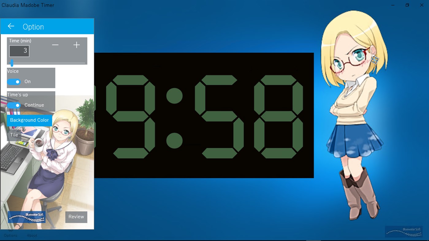#5. Claudia Madobe Timer (Windows) 由: BluewaterSoft