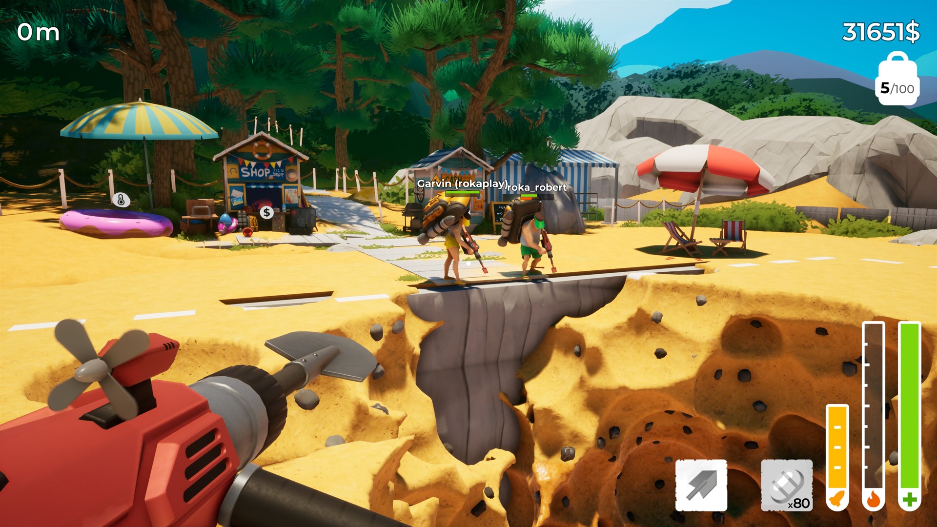 Cover art for A Game About Digging A Hole Together