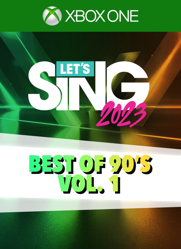 Let's Sing 2023 Best of 90's Vol. 1 Song Pack