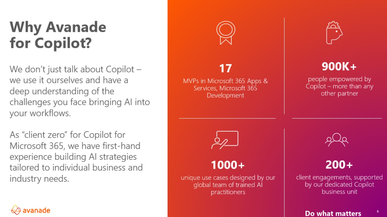 Snapshot 1 of Avanade Rapid Copilot Evaluation