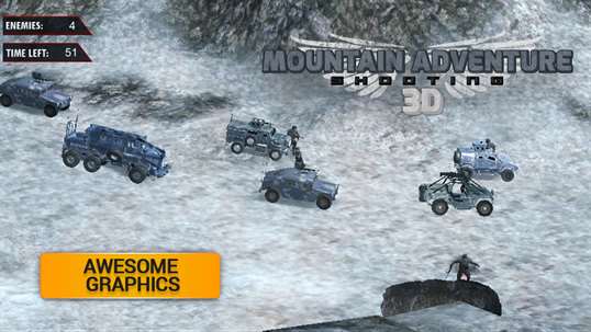 Mountain Adventure Shooting 3D screenshot 4