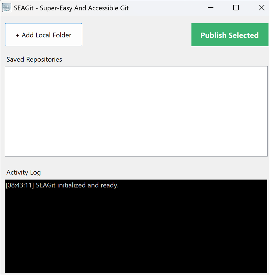 SEAGit (Windows) Af: Dean Eaglin