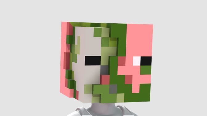 Minecraft Zombie Pigman Head Kaufen Microsoft Store De De