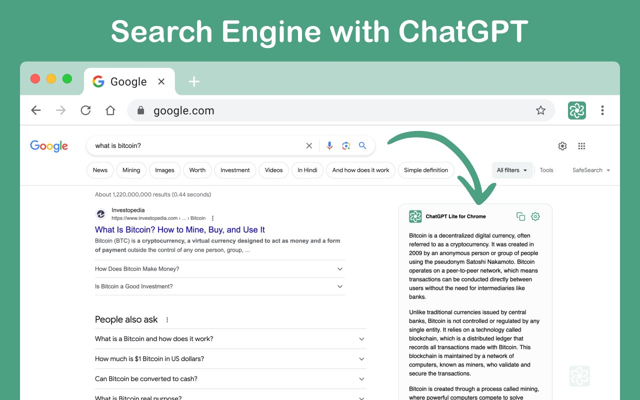 GPT Search - Search Engine Featuring ChatGPT