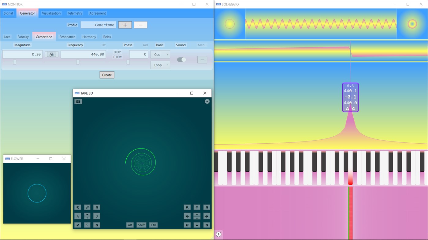 #1. Solfeggio (Scientific Edition) (Windows) بواسطة: Makeloft Studio