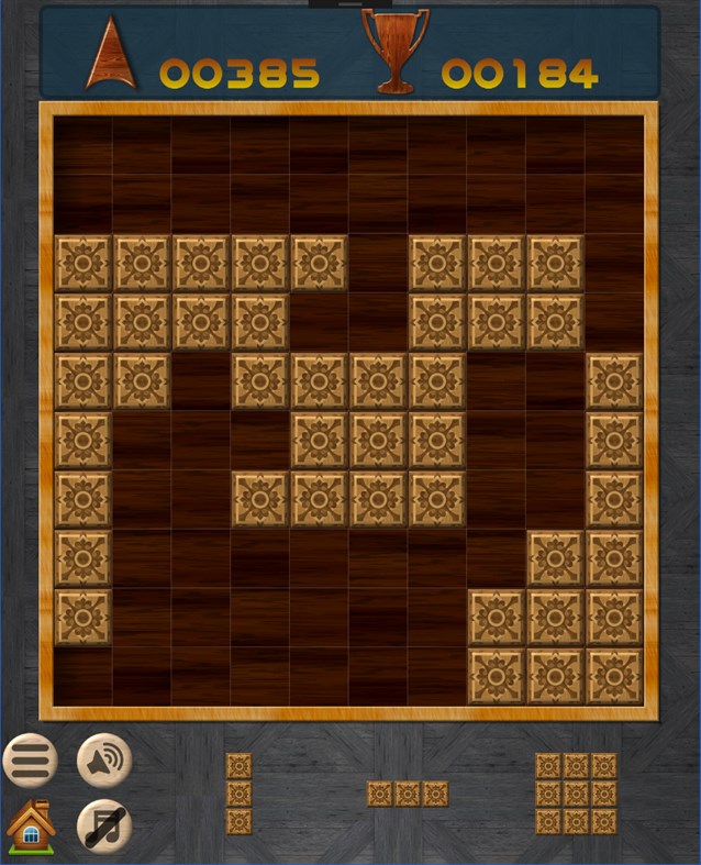 #5. Wooden Block Puzzle Game (Windows) 由: ZingMagic Limited